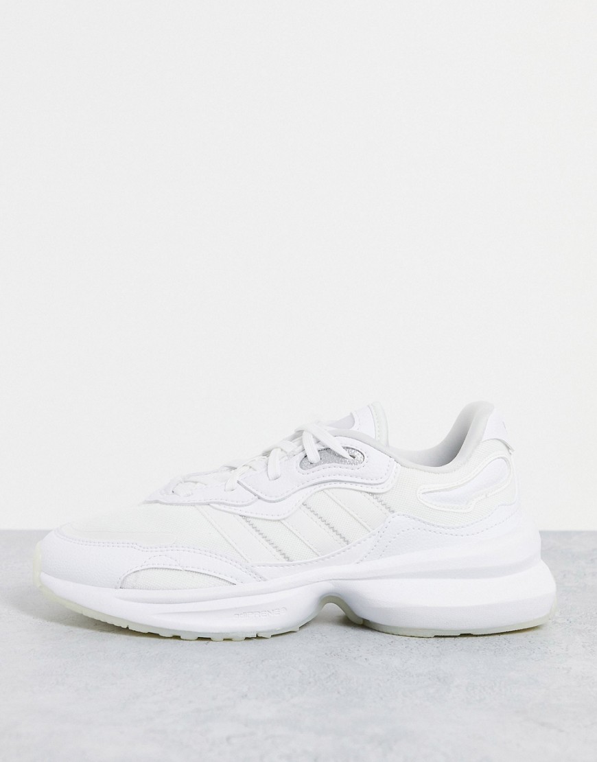 Полностью белые кроссовки Zentic-Белый Adidas 11768505