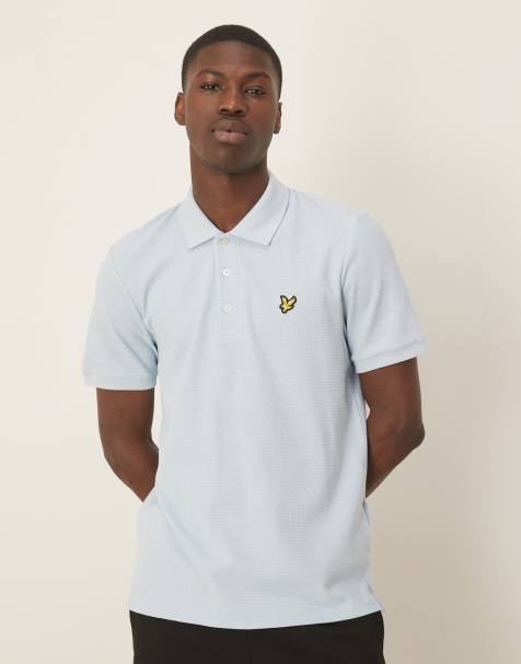 Polo azul claro Milano de Lyle & Scott - view 1