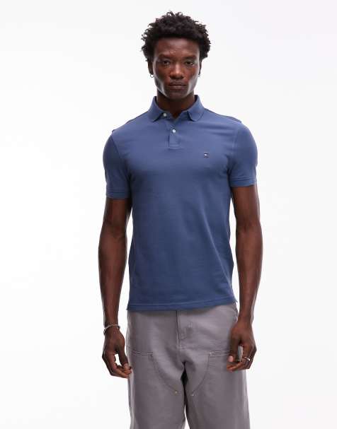 Polo azul de corte estándar 1985 de Tommy Hilfiger - view 1