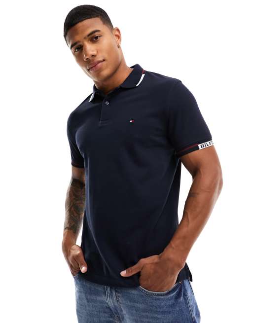 Polo azul tommy online hilfiger