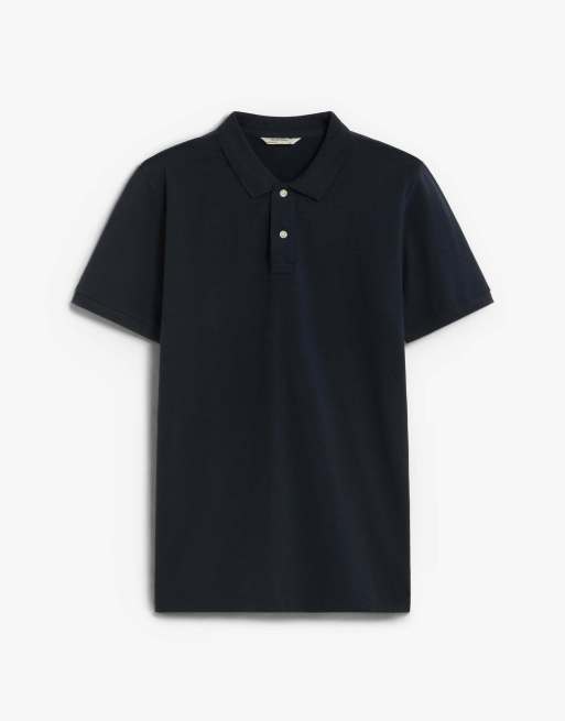Polo azul marino oscuro básico de Scalpers