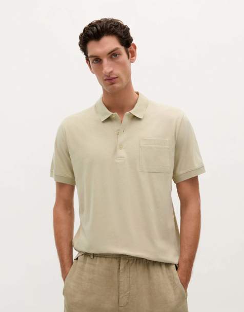 Polo beis con bolsillo delantero de Scalpers - view 1