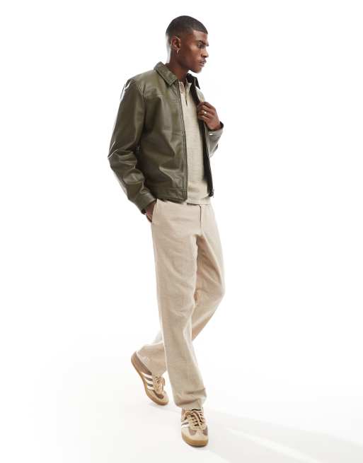 Polo beis de punto texturizado de Jack & Jones, 3 de 4