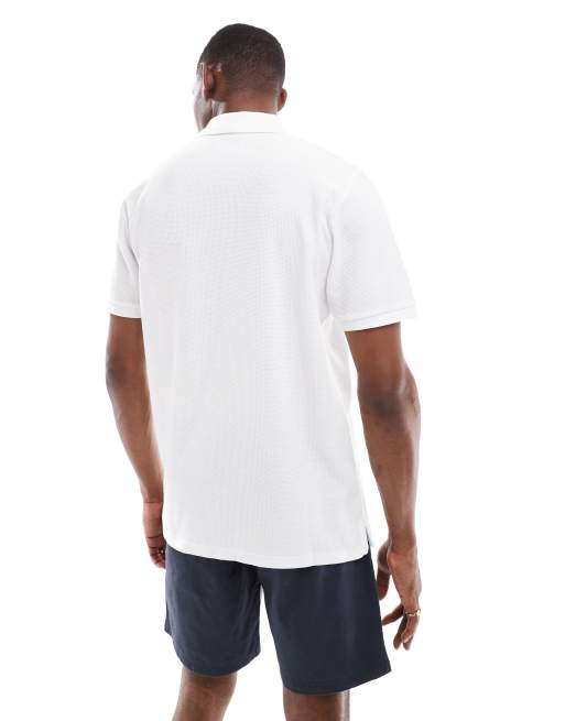 Polo blanco con cremallera de Jack & Jones, 4 de 4