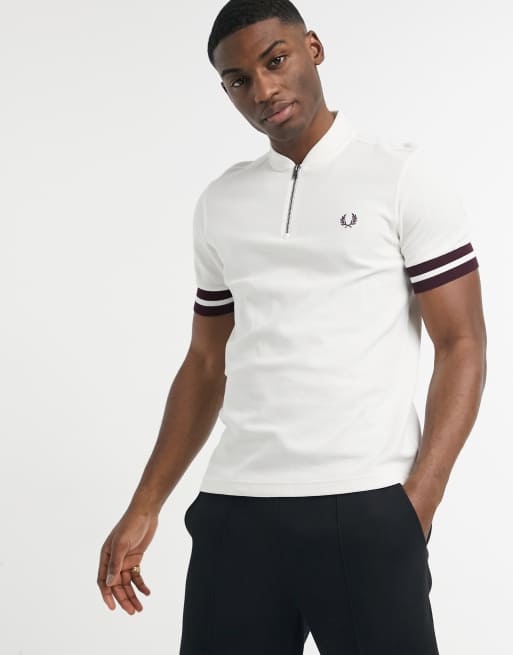  Fred Perry polo con cuello y mangas simétricos para hombre :  Ropa, Zapatos y Joyería