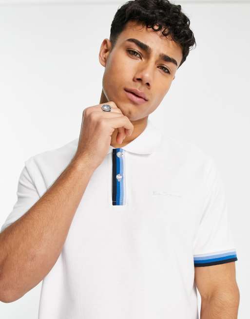 Polo blanco de Ben Sherman