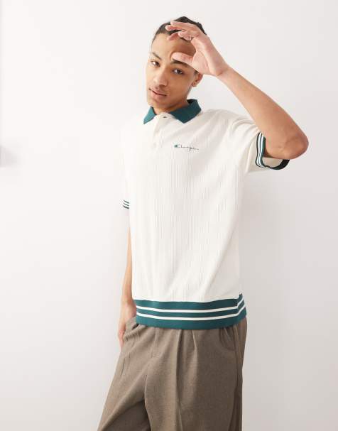 Polo blanco y verde de Champion - view 1