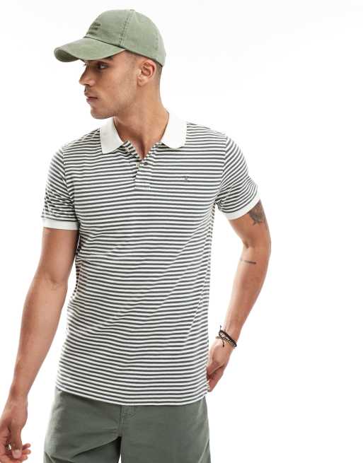 Polo caqui a rayas de Scalpers