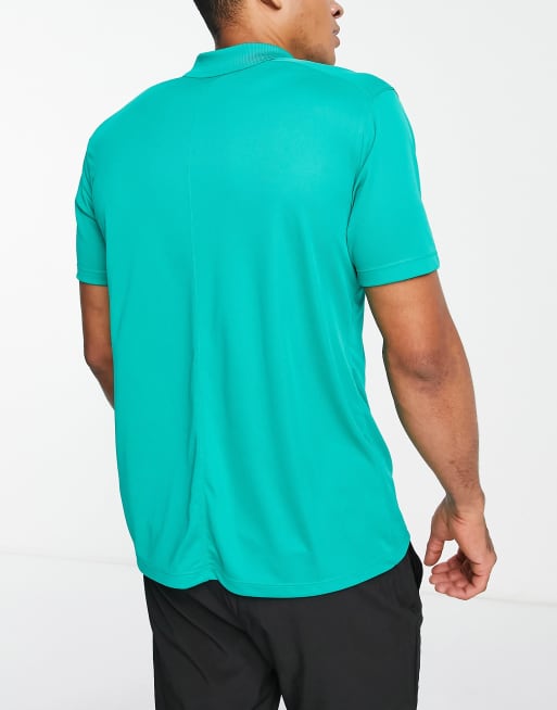 Polo color cerceta con logo en el pecho Victory Dri-FIT de Nike Golf, 2 de 4