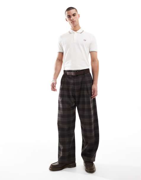 Polo color hueso con ribete doble de Fred Perry - view 1