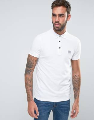 polo hugo boss blanco