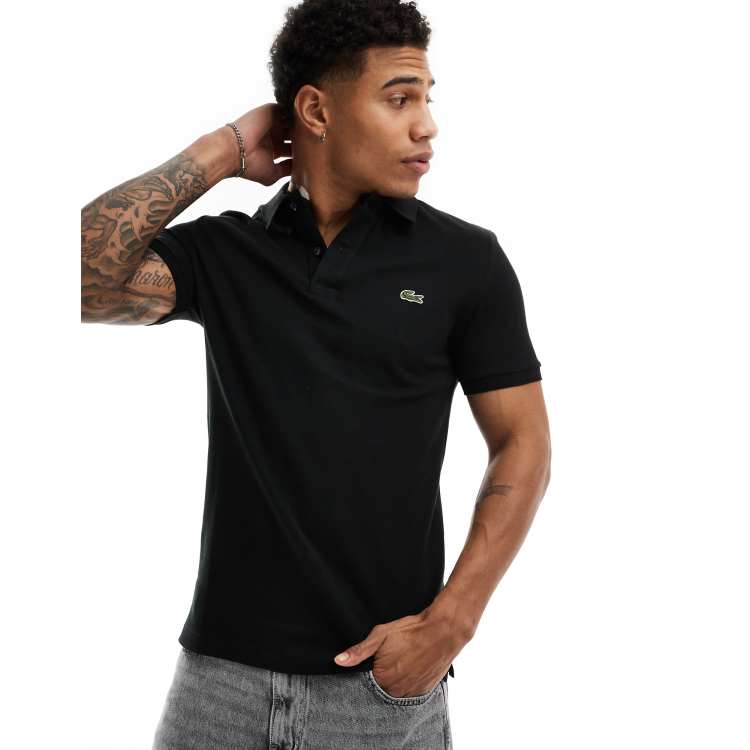 Pique Lacoste Negra Poleras Pique Lacoste Shop