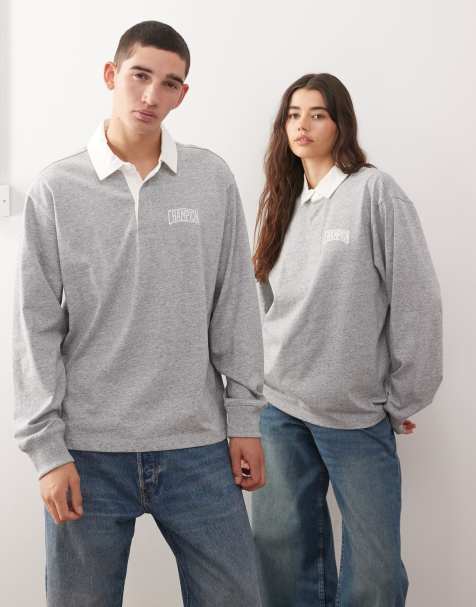 Polo de rugby gris de Champion - view 1