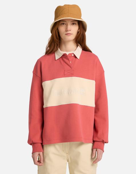 Polo de rugby rojo mineral Lush de Timberland - view 1