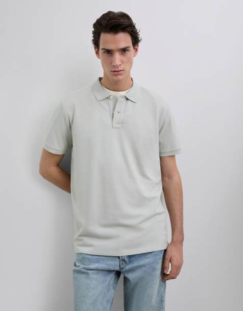 Polo gris básico con calavera de Scalpers - view 1