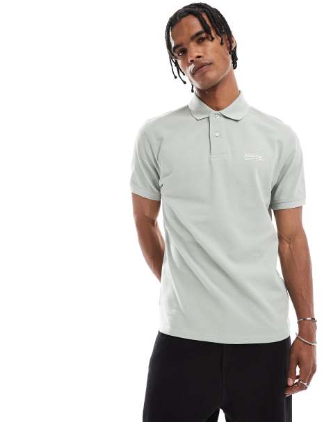 Polo gris básico de Barbour International - view 1