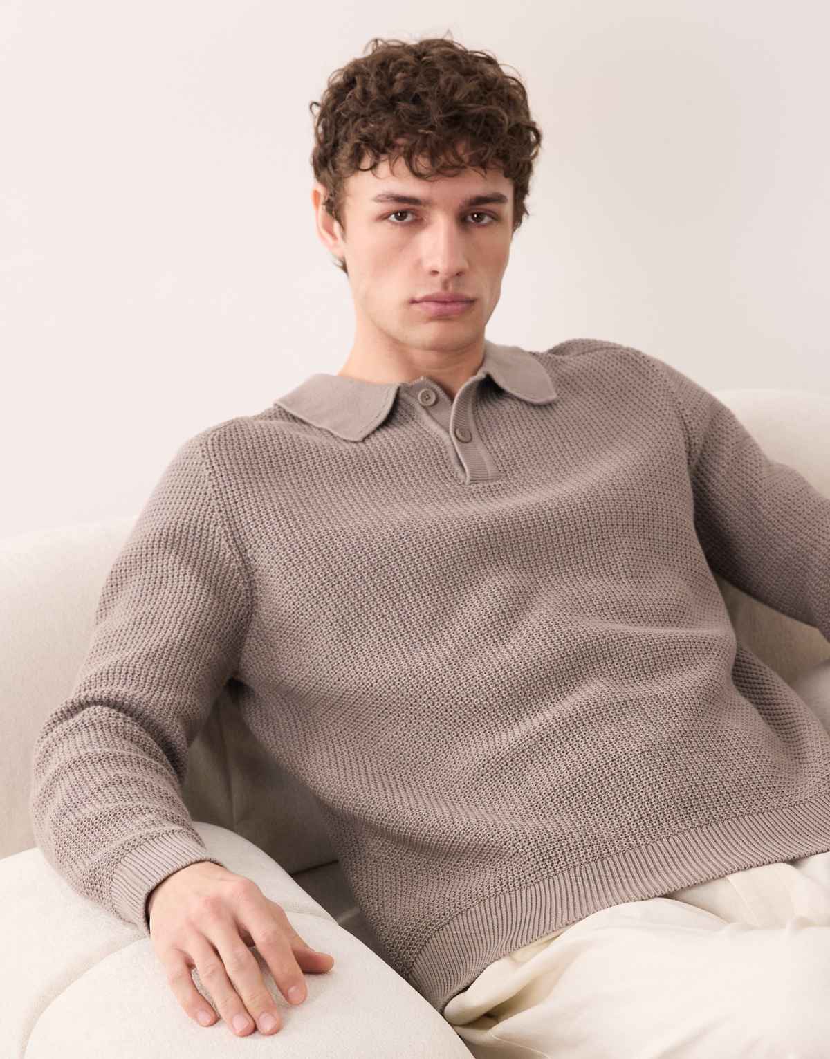 Hugo Red Polo marrón de