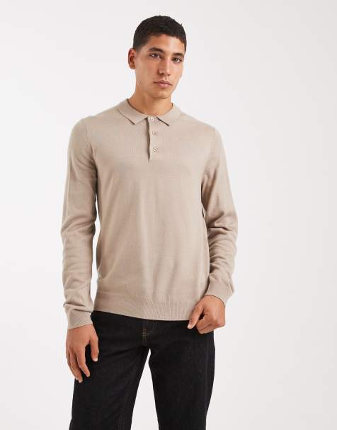 Polo marrón de punto de New Look - view 1