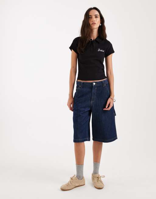 Polo negro con diseño encogido de Dickies, 2 de 4