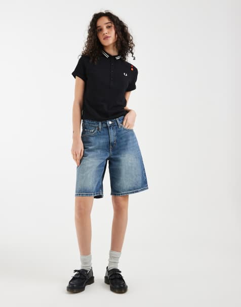 Polo negro con ribetes blancos de Fred Perry x Amy Winehouse - view 1