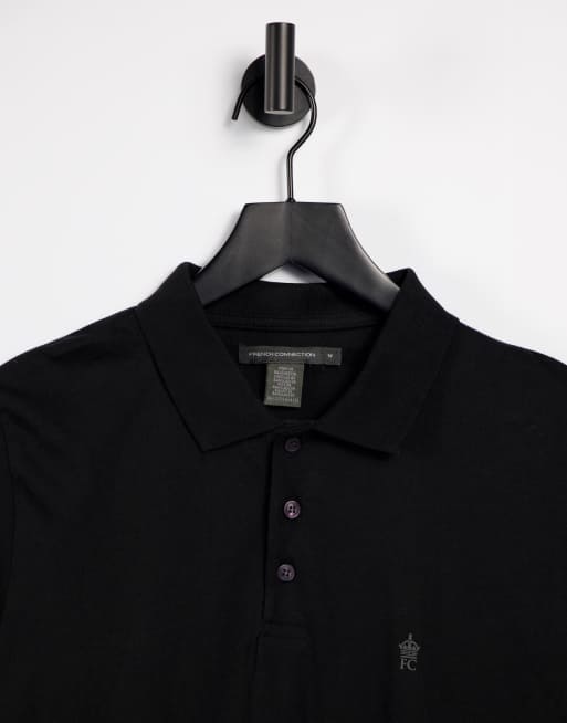Polo negro de French Connection, 3 de 4