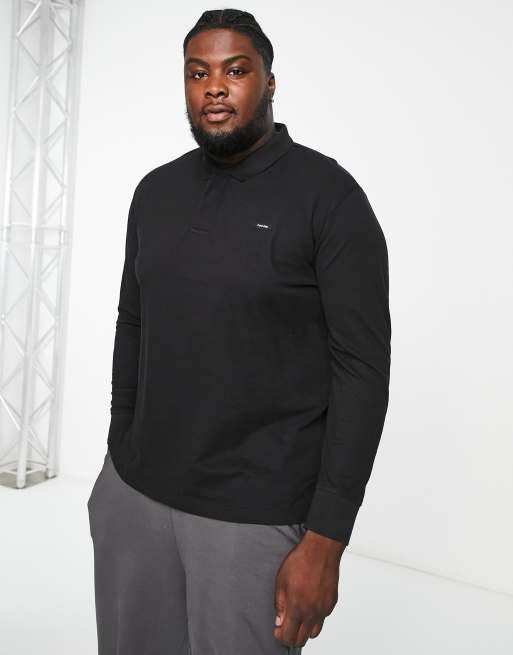 Polo de manga larga de Calvin Klein Big Tall |