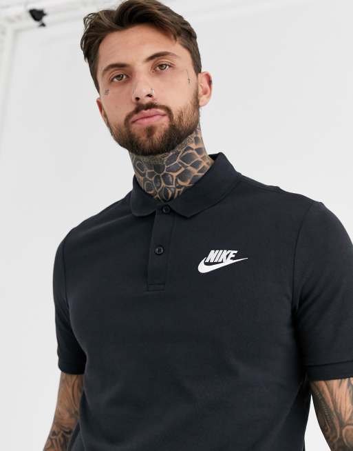 Polo nike negro hot sale