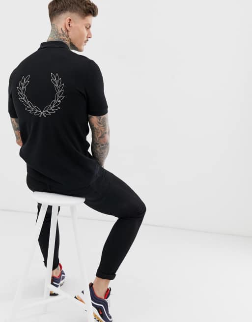 Polo de con de en la parte posterior de Fred Perry | ASOS