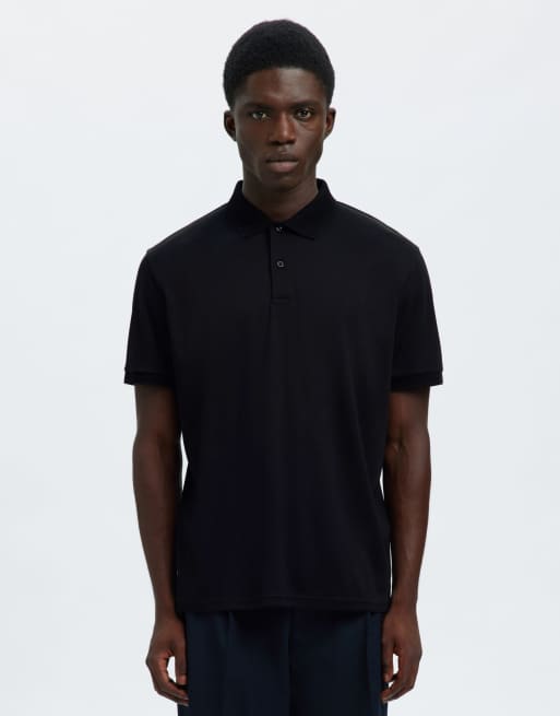 Polo negro de Selected