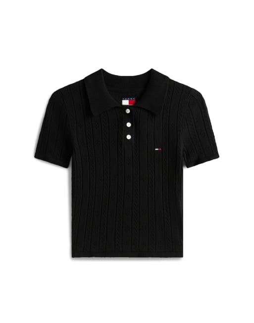 Polo negro de Tommy Jeans, 4 de 4