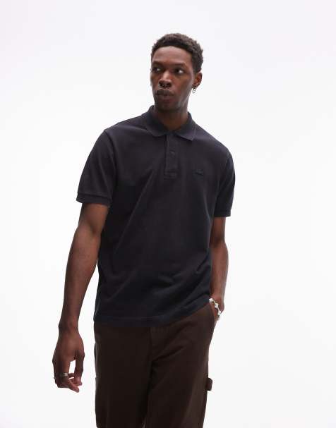 Polo negro lavado de Lacoste - view 1