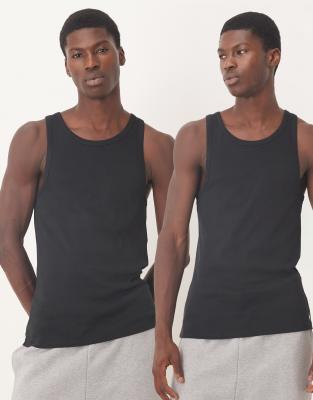 Polo Ralph Lauren 2 pack icon logo classic vest in black