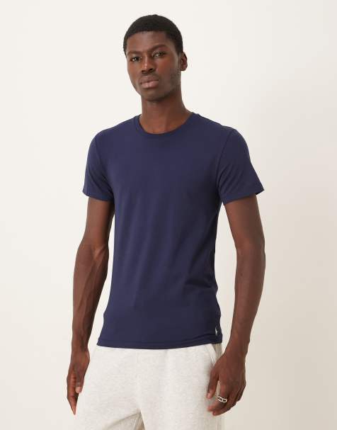 Polo Ralph Lauren 2 pack icon logo lounge t-shirt in navy - view 1