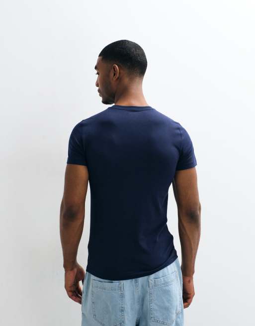 Polo Ralph Lauren 2 pack icon logo lounge t-shirt in navy, 5 of 5