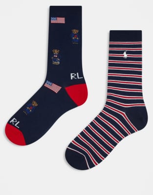 Polo Ralph Lauren 2-pack Socks