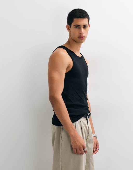 Polo Ralph Lauren 2 pack tank tops in black, 4 of 5