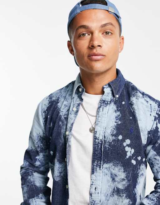 navy bleached sweatshirt