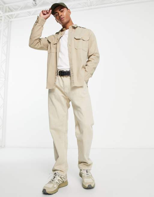 Khaki pants hot sale and polo