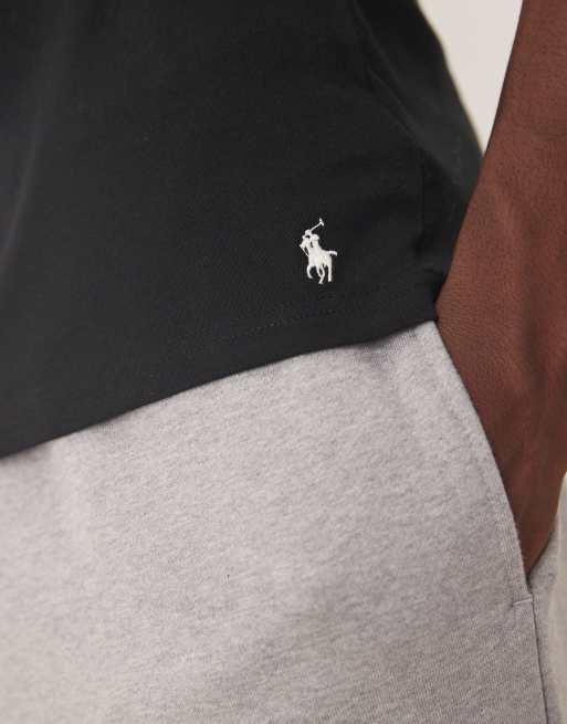 Polo Ralph Lauren – 2er-Pack klassische Trägertops in Schwarz mit Logo-Symbol, 5 von 5