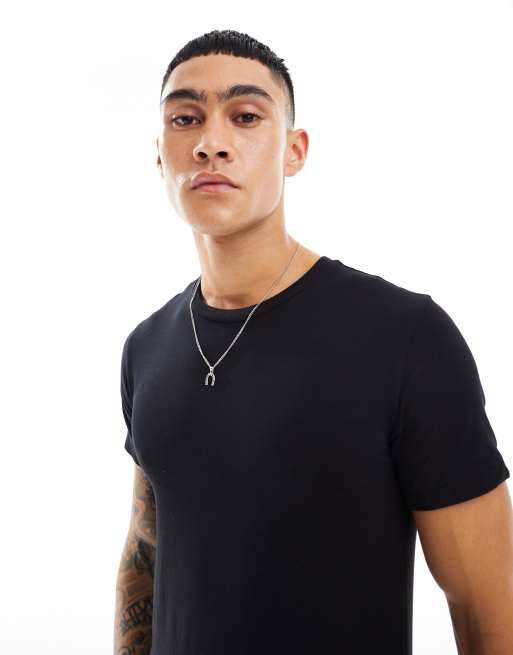 Polo Ralph Lauren – 2er-Pack Lounge-T-Shirts in Schwarz, 2 von 4