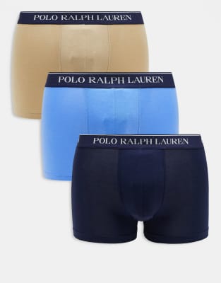 Трусы-боксеры Polo Ralph Lauren из 3-х комплектов в мульти 10390₽