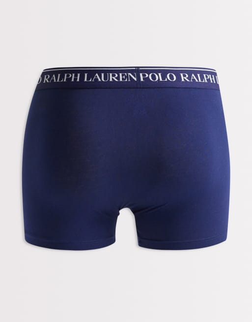 Polo Ralph Lauren 3 pack boxer briefs in yellow green and navy, 3 of 3