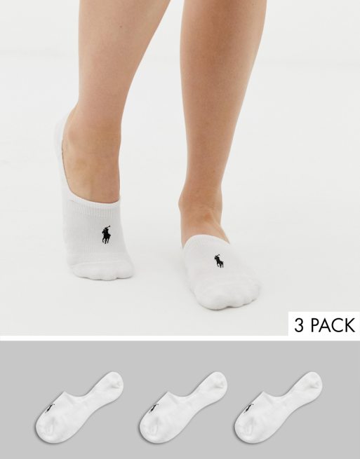 Polo Ralph Lauren 3 pack cushion sole trainer socks | ASOS