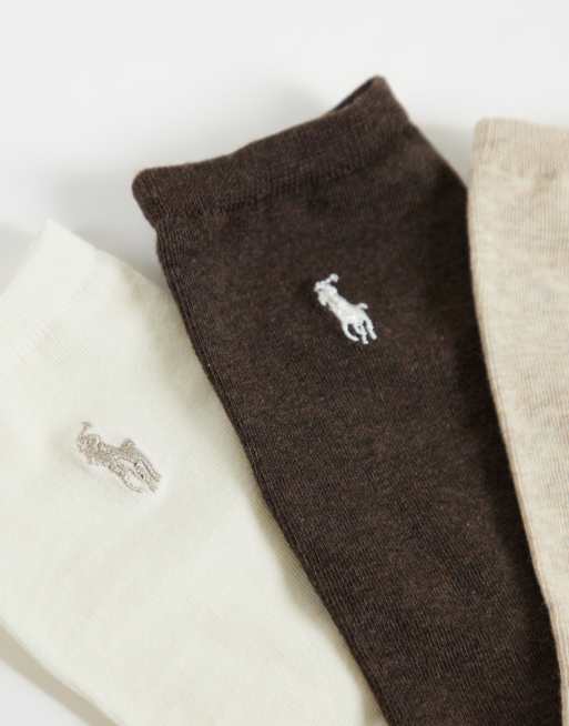 Polo Ralph Lauren 3-pack logostrumpor i flerfärg, 2 av 3