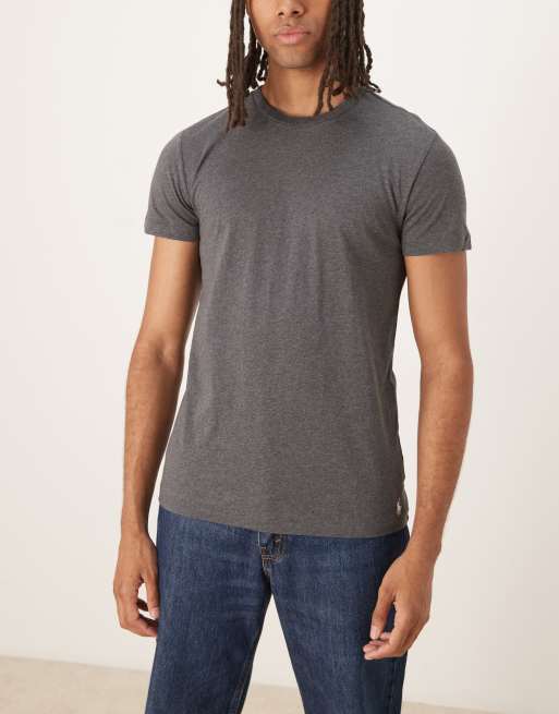 Polo Ralph Lauren 3 pack t-shirt in grey, white and navy, 2 of 5