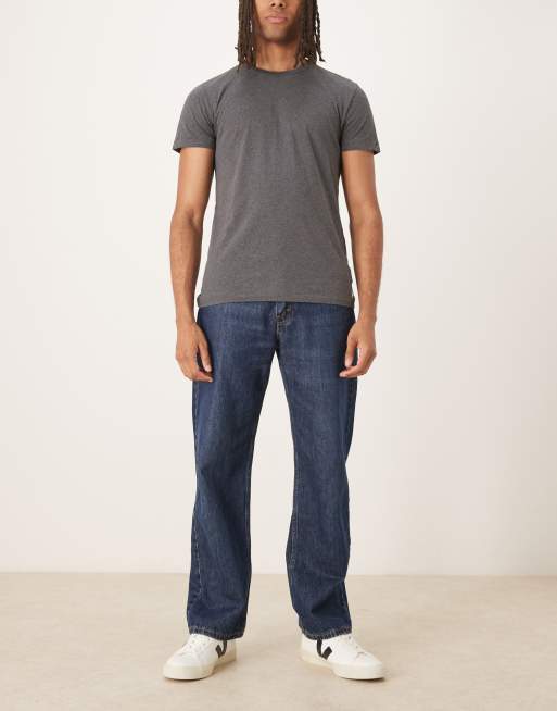 Polo Ralph Lauren 3 pack t-shirt in grey, white and navy, 3 of 5