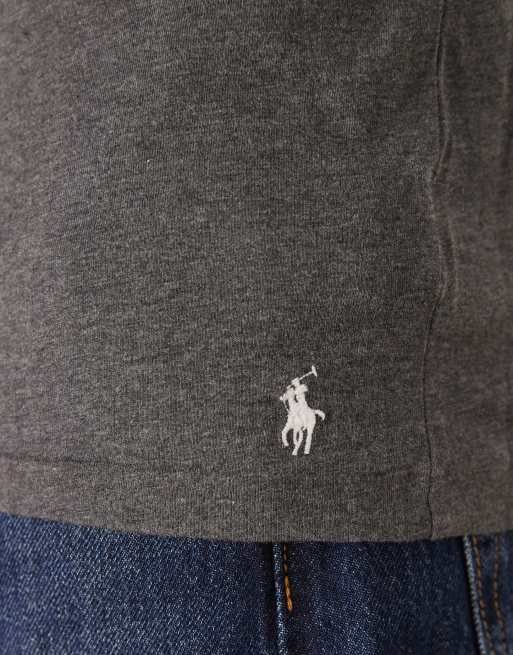 Polo Ralph Lauren 3 pack t-shirt in grey, white and navy, 5 of 5