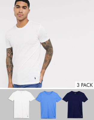 pack of polo white tees