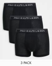 ASOS DESIGN 3 pack woven boxers in black save