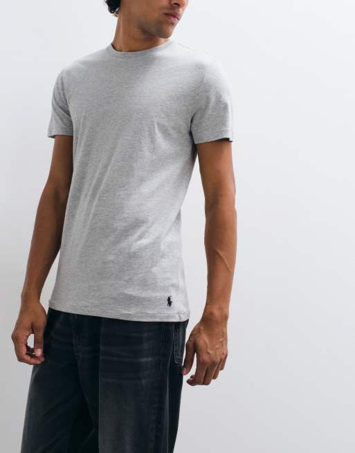 Polo Ralph Lauren 3er-Pack T-Shirts in Braun, Marineblau und Grau, 2 von 5